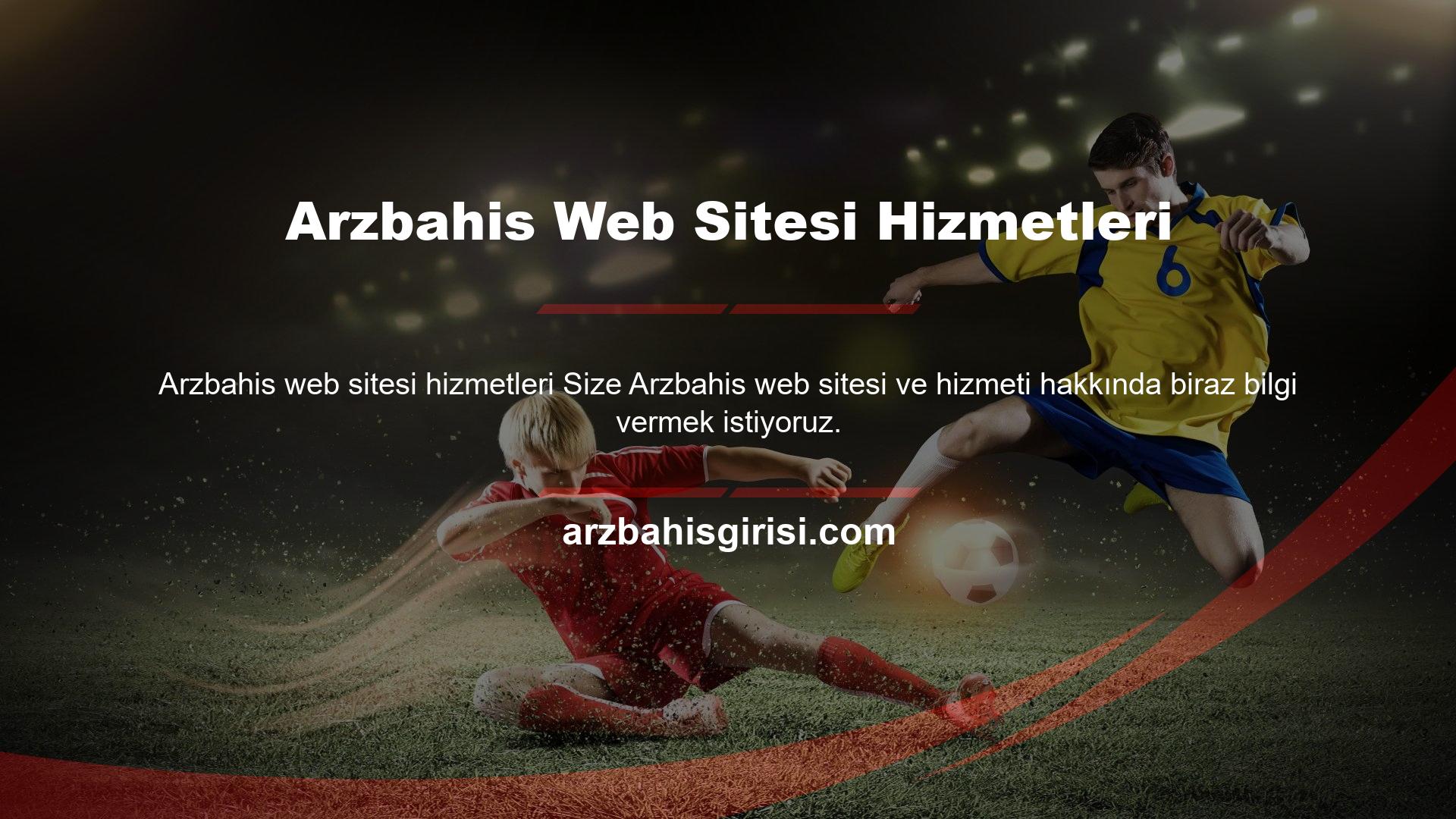 Arzbahis Web Sitesi Hizmetleri