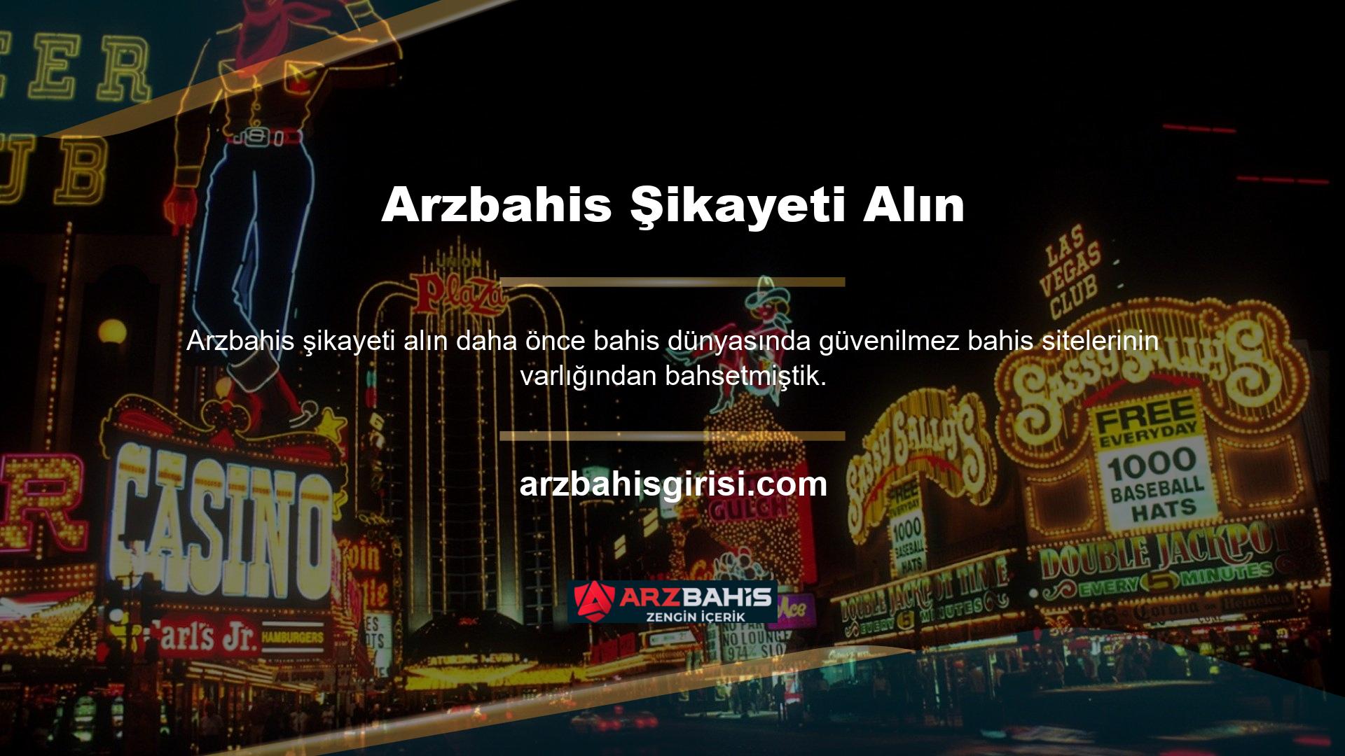 Bu casino sitelerinin çalışma politikaları müşteri şikayetlerine dayanmaktadır