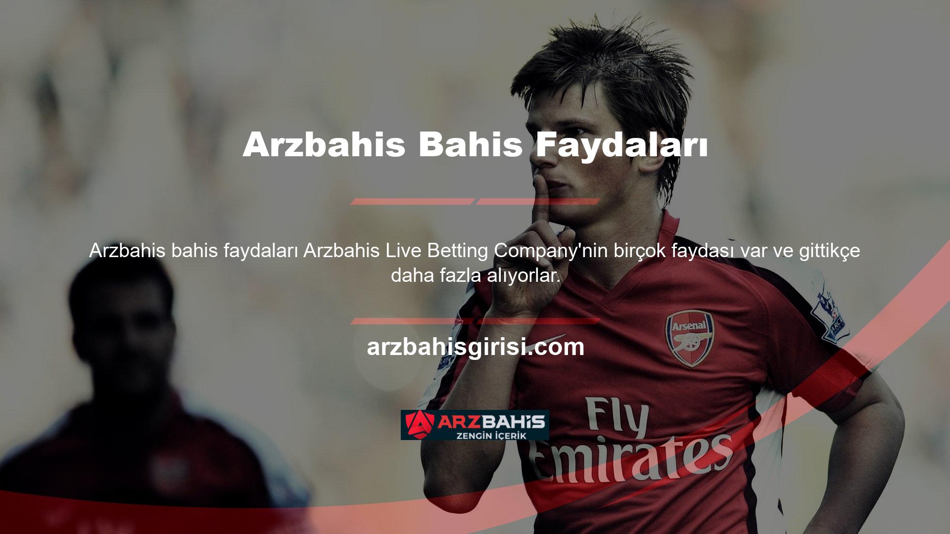 Arzbahis ülkemizde spor bahislerinde ve onlara nasıl kaydolacağınıza yardımcı olabilecek iyi bir şirkettir